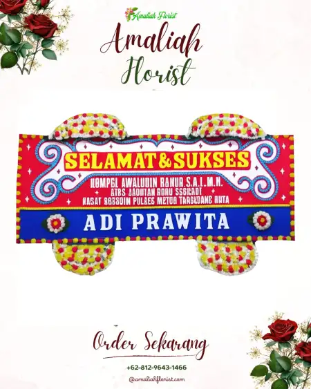 Papan Bunga Ucapan Selamat Cikaum Barat